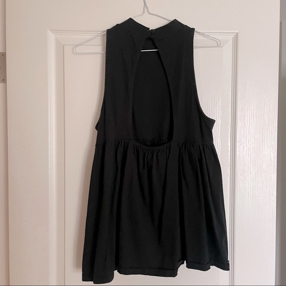 Free People mock neck peplum tank - Picture 5 of 7